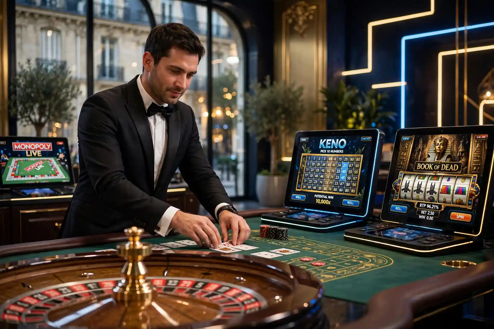 Casino en direct : jeux et croupiers en ligne