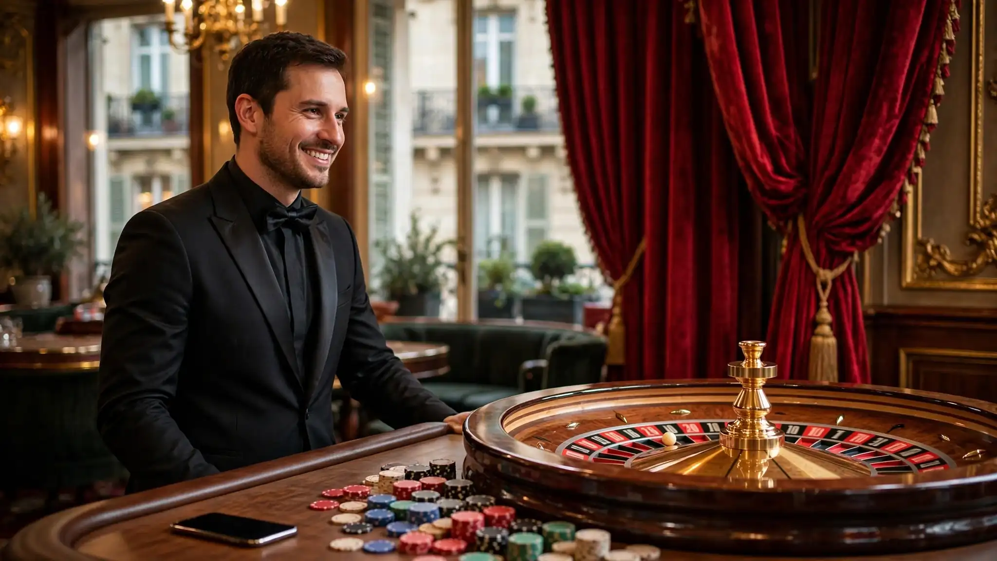 Roulette en direct en France avec croupiers francophones